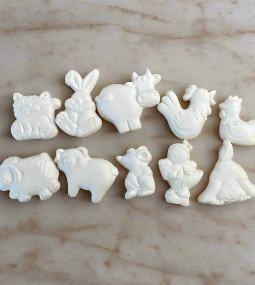 Set figurine ipsos cu animăluțe